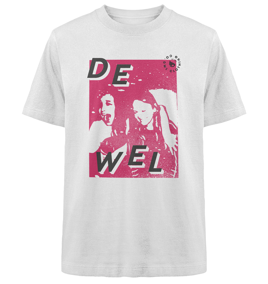 dwl. Friends (o_wh) - Heavy Oversized Organic Shirt