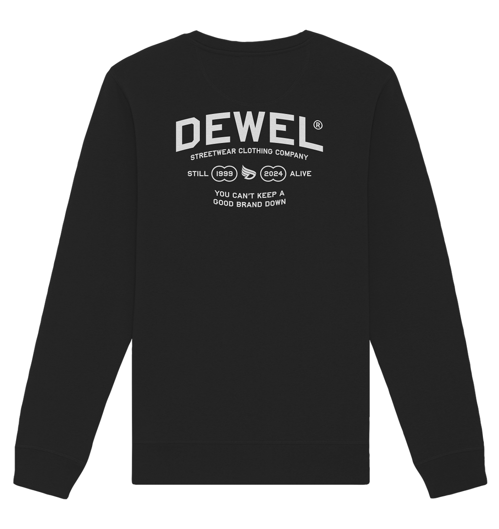 dwl. TM (white) - Organic Basic Unisex Sweatshirt