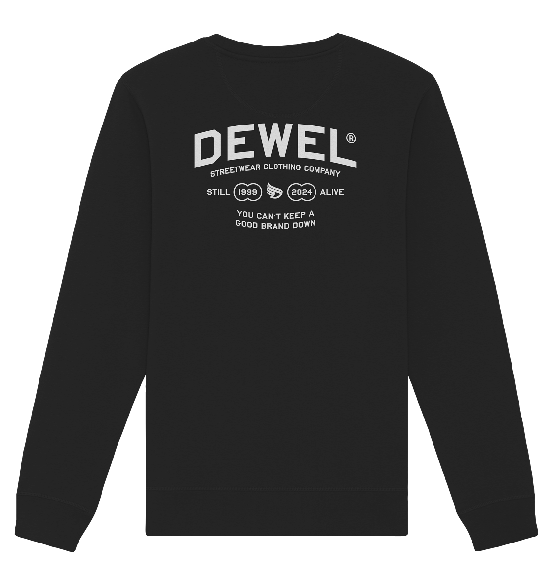 dwl. TM (white) - Organic Basic Unisex Sweatshirt