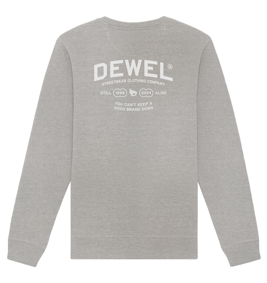 dwl. TM (white) - Organic Basic Unisex Sweatshirt
