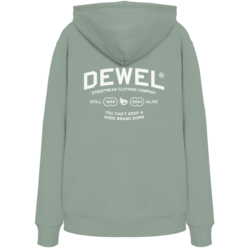 dwl. TM (white) - Organic Hoodie