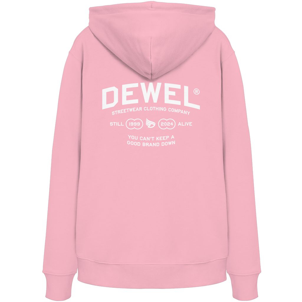 dwl. TM (white) - Organic Hoodie