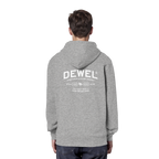 dwl. TM (white) - Organic Hoodie