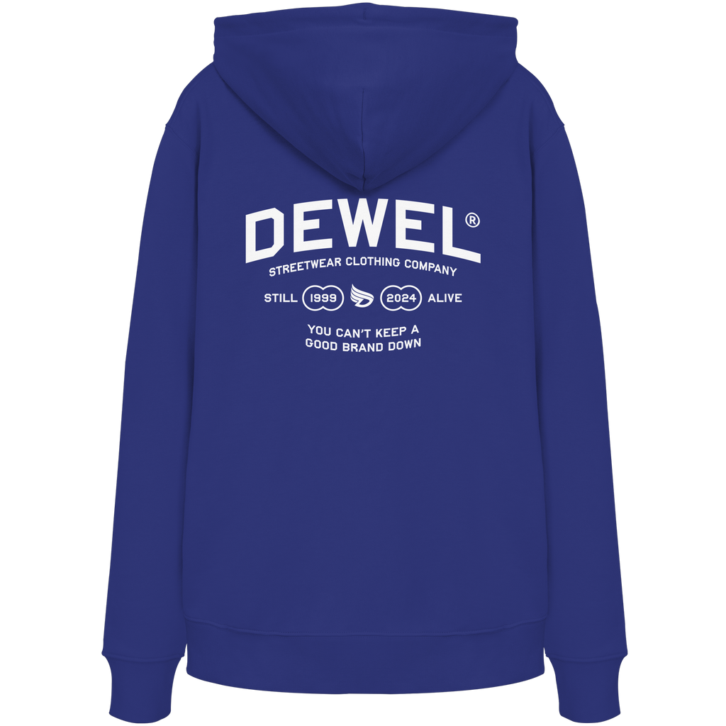 dwl. TM (white) - Organic Hoodie