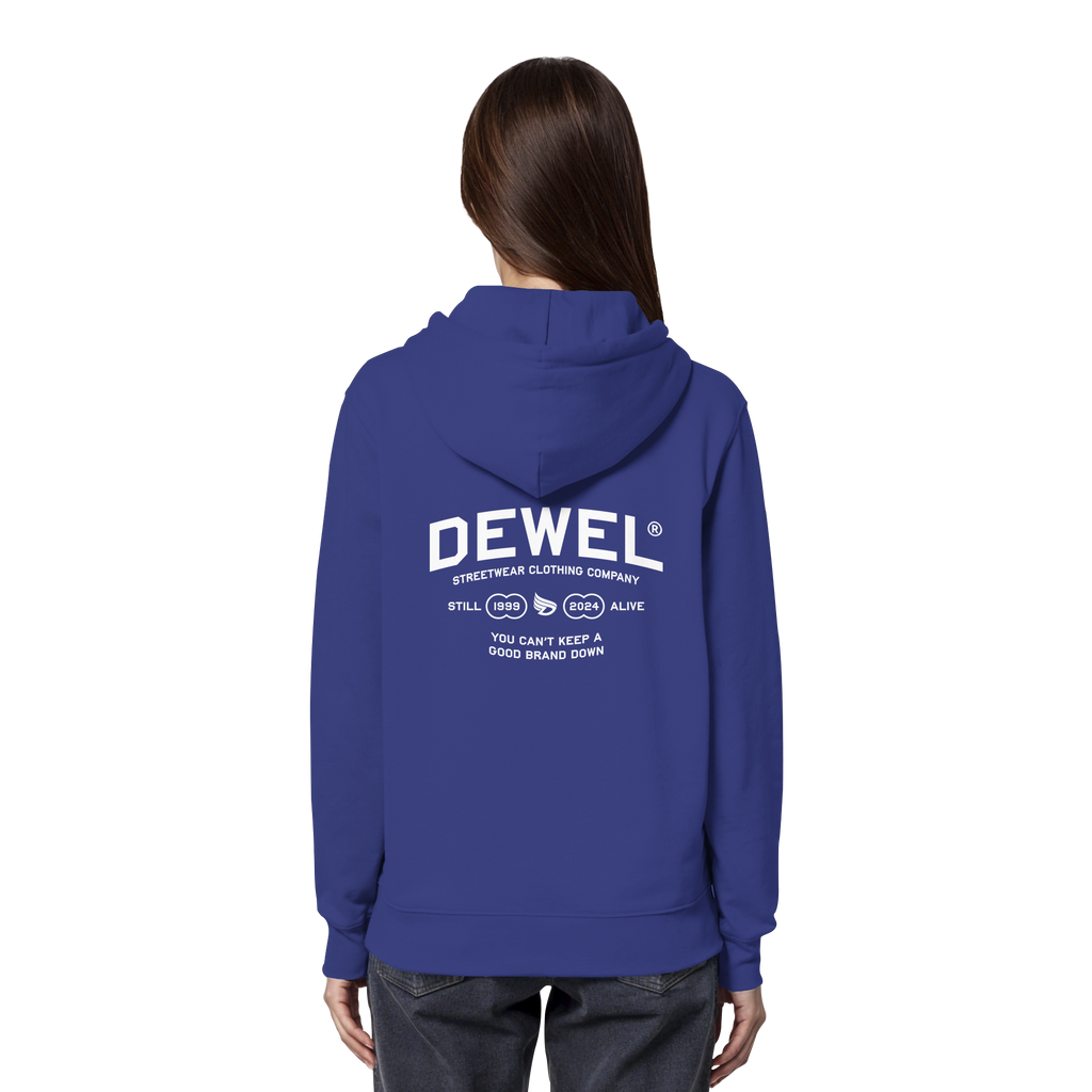 dwl. TM (white) - Organic Hoodie