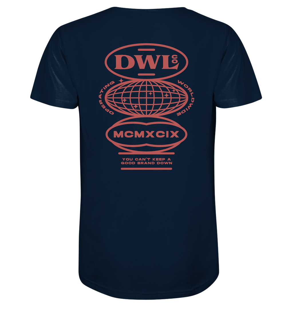 dwl. World (red) - Organic Shirt