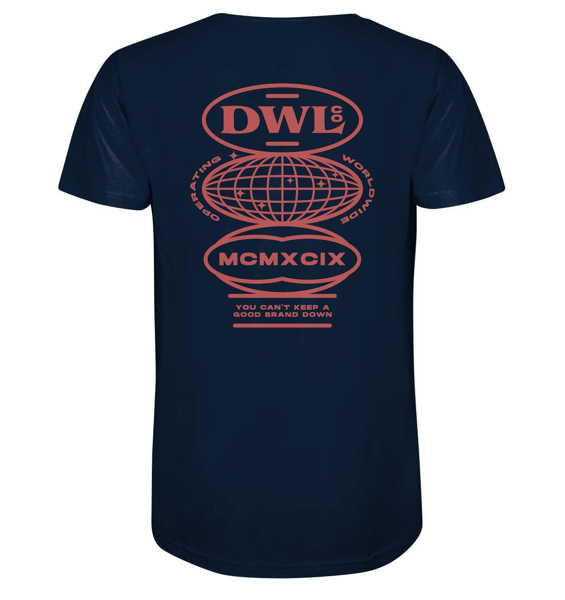 dwl. World (red) - Organic Shirt