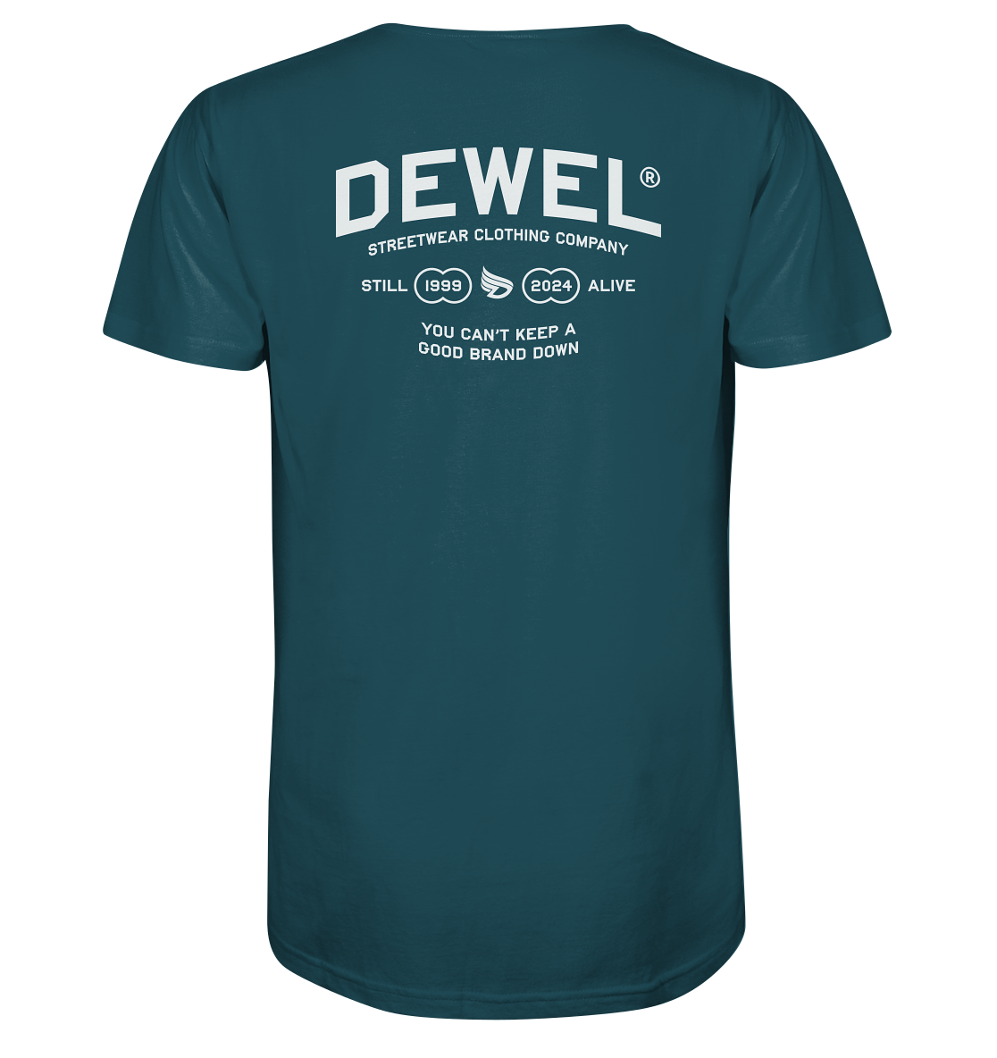 dwl. R-Bow (white) - Organic Shirt