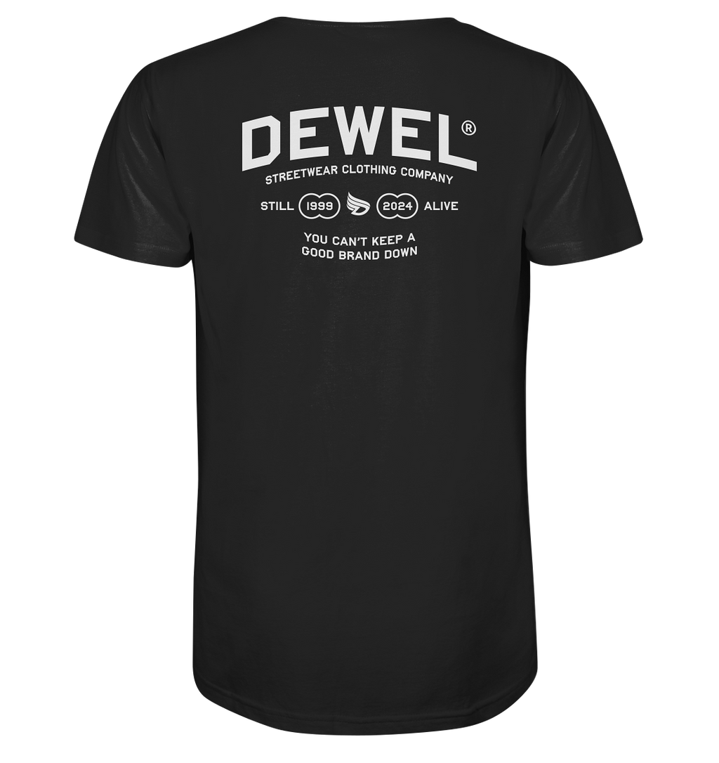 dwl. R-Bow (white) - Organic Shirt