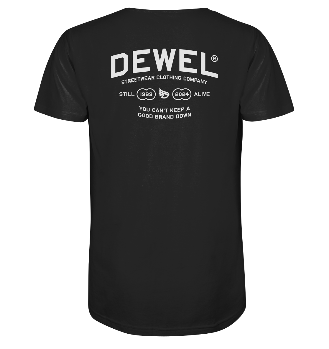 dwl. R-Bow (white) - Organic Shirt