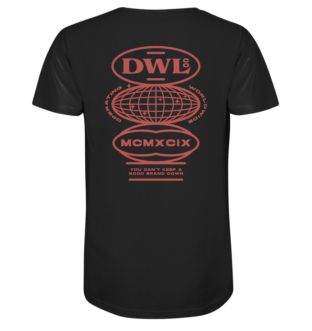 dwl. World (red) - Organic Shirt