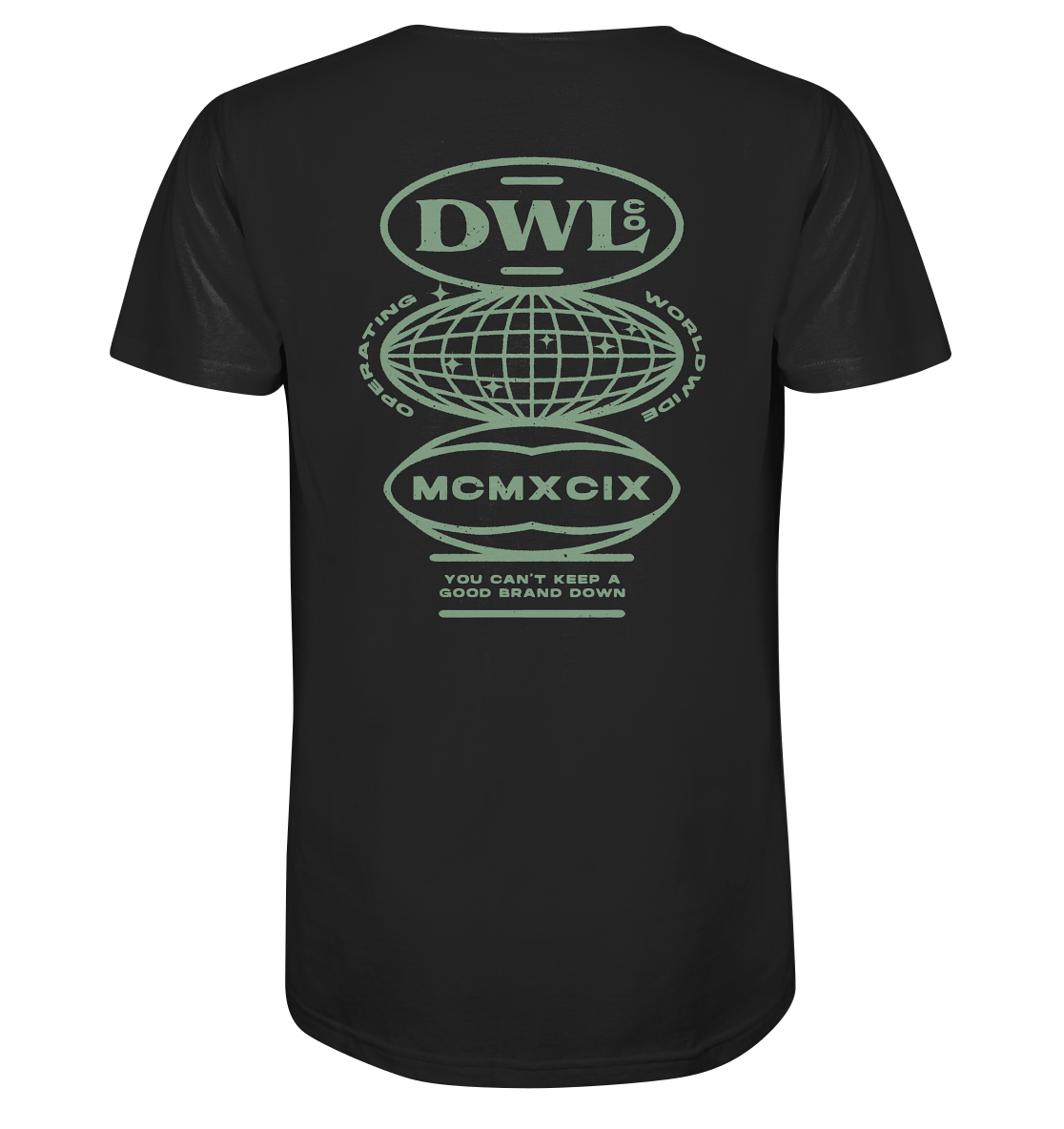 dwl. World (green) - Organic Shirt