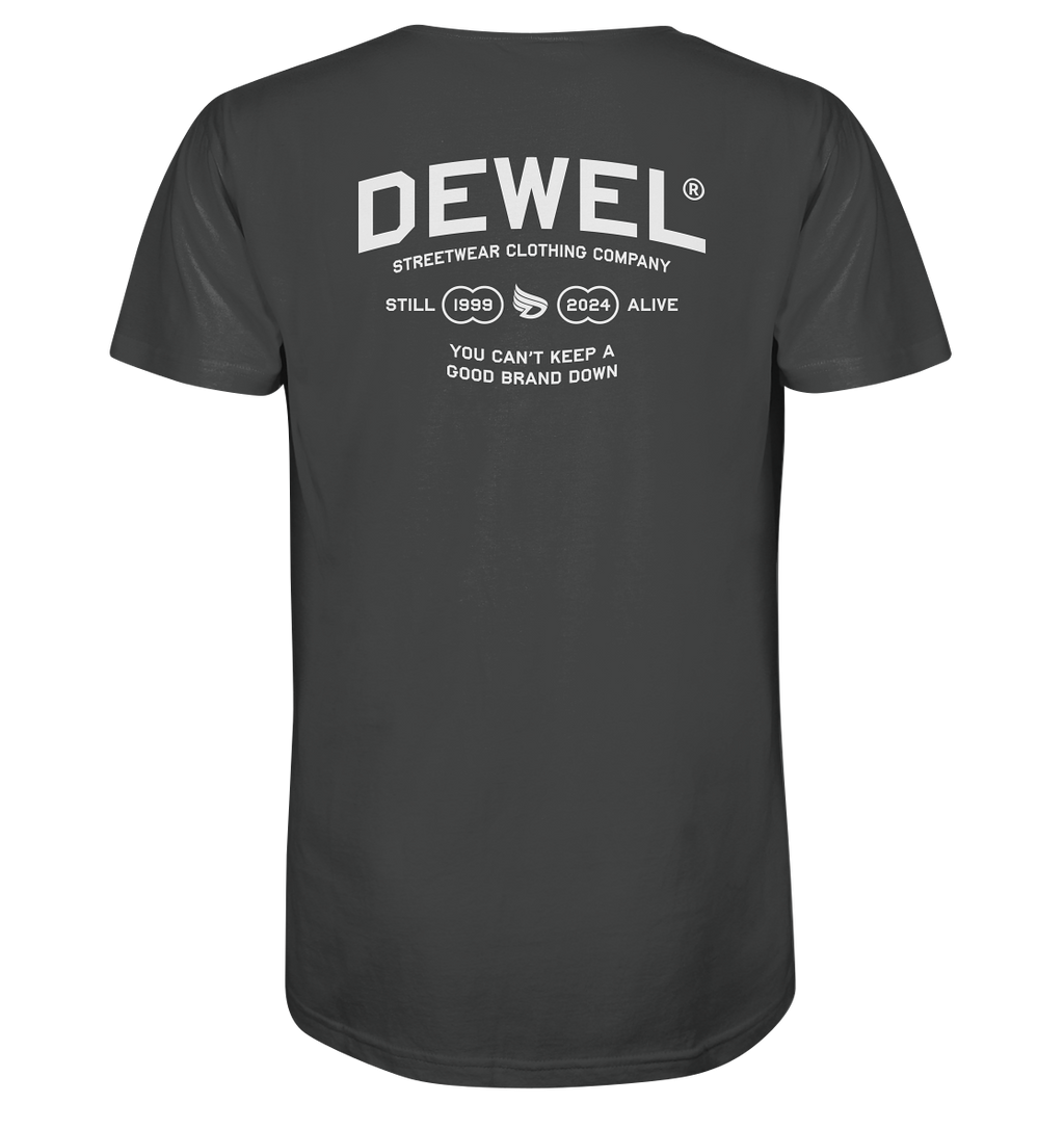 dwl. R-Bow (white) - Organic Shirt