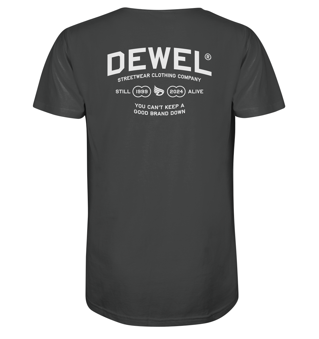 dwl. R-Bow (white) - Organic Shirt