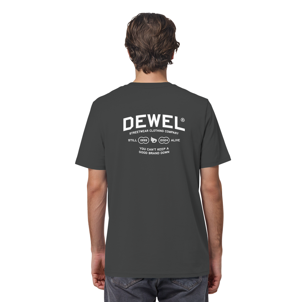 dwl. R-Bow (white) - Organic Shirt
