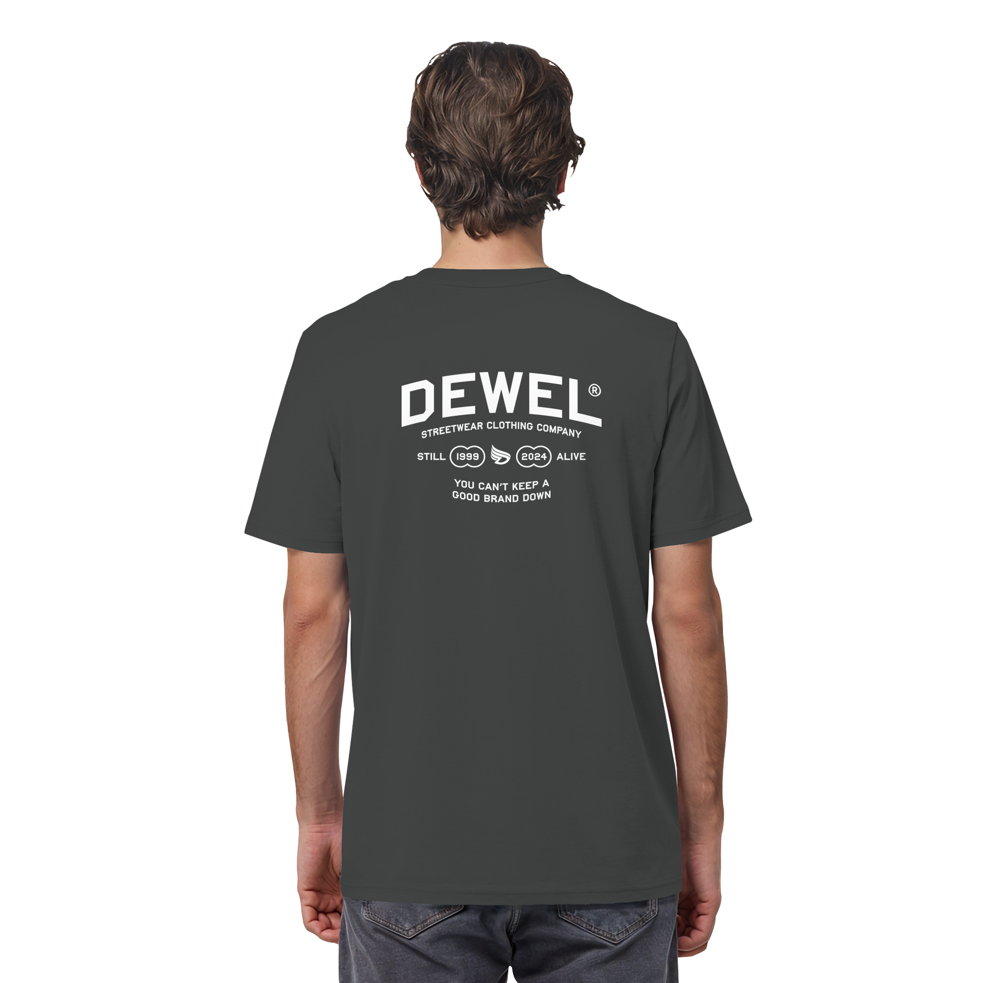 dwl. R-Bow (white) - Organic Shirt