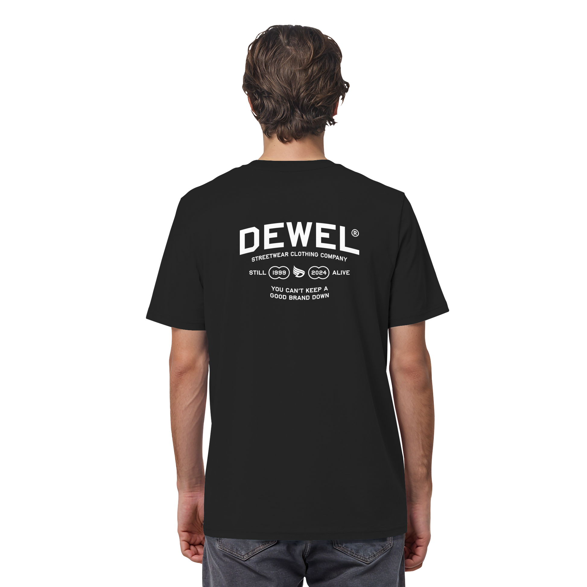 dwl. R-Bow (white) - Organic Shirt
