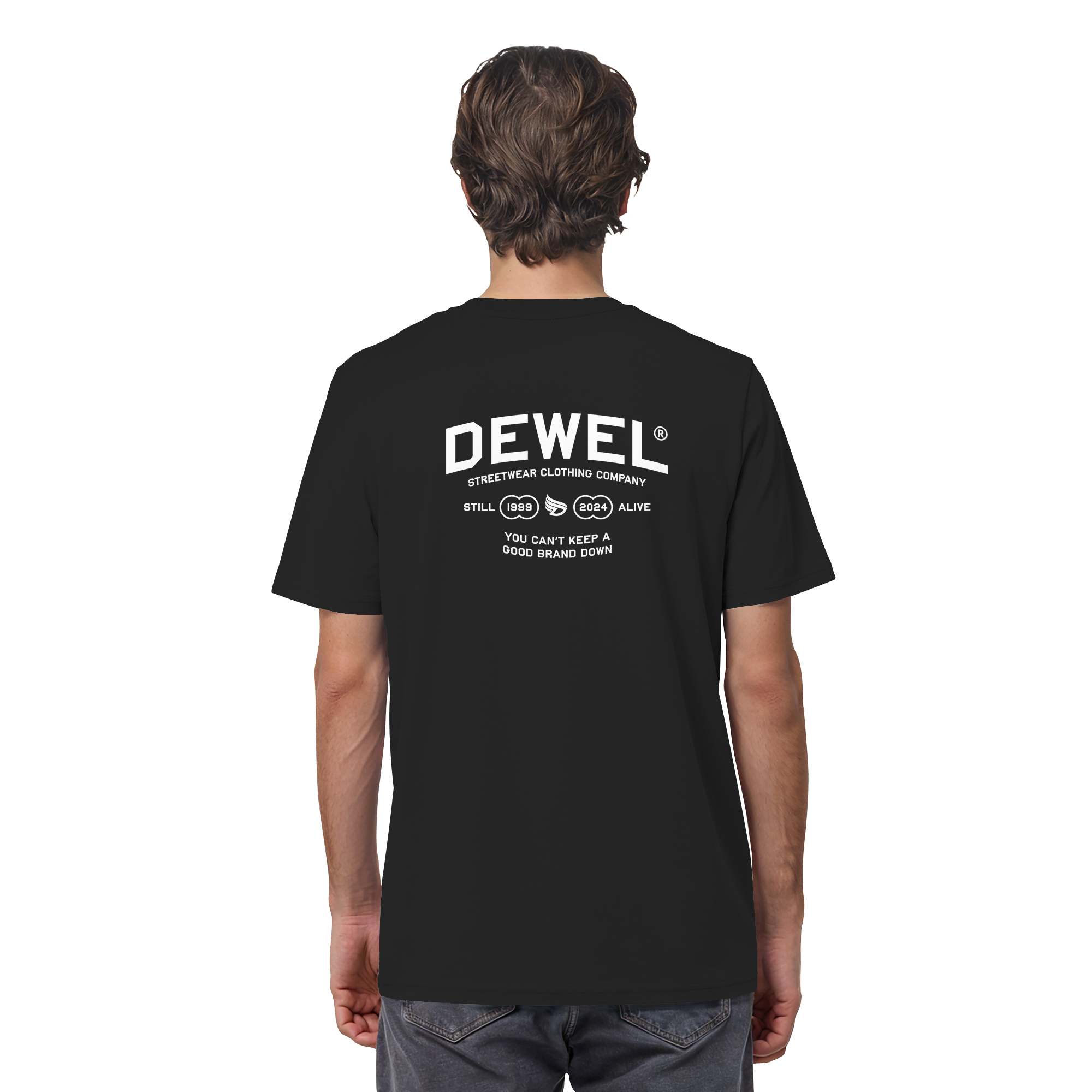 dwl. R-Bow (white) - Organic Shirt