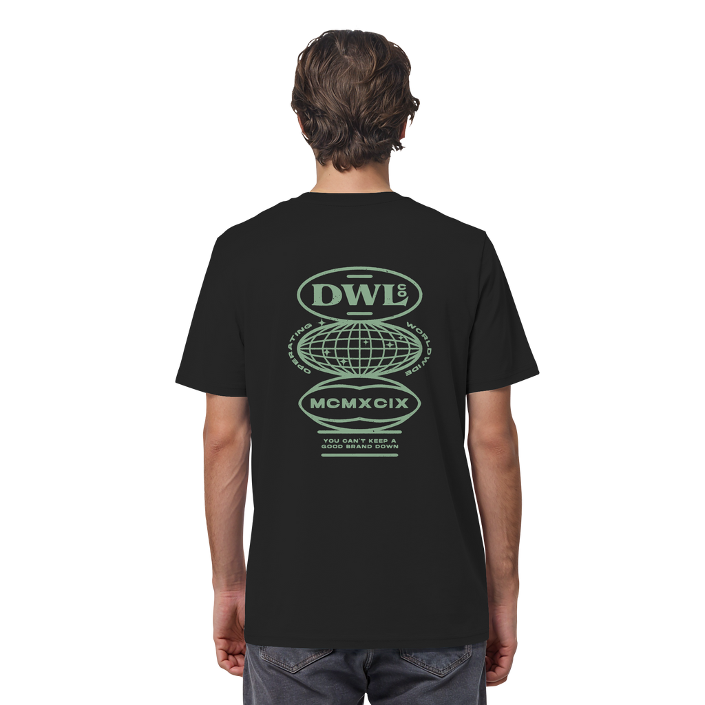 dwl. World (green) - Organic Shirt