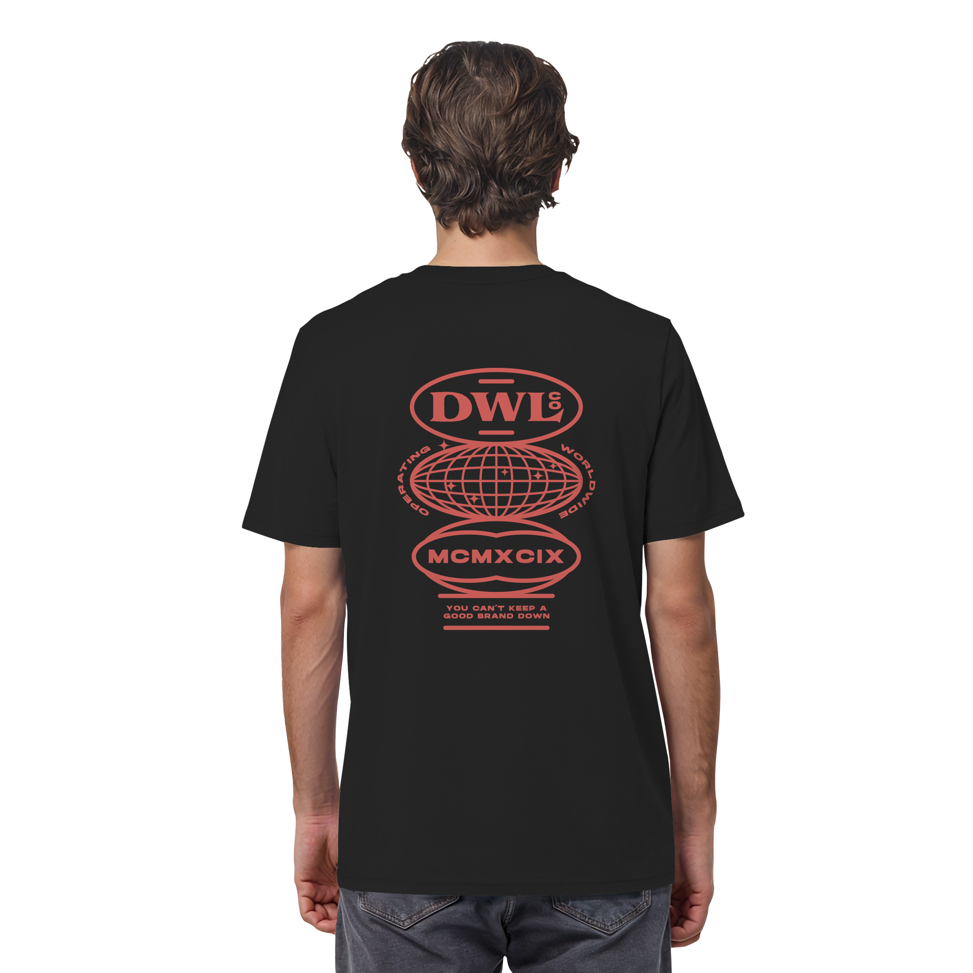 dwl. World (red) - Organic Shirt