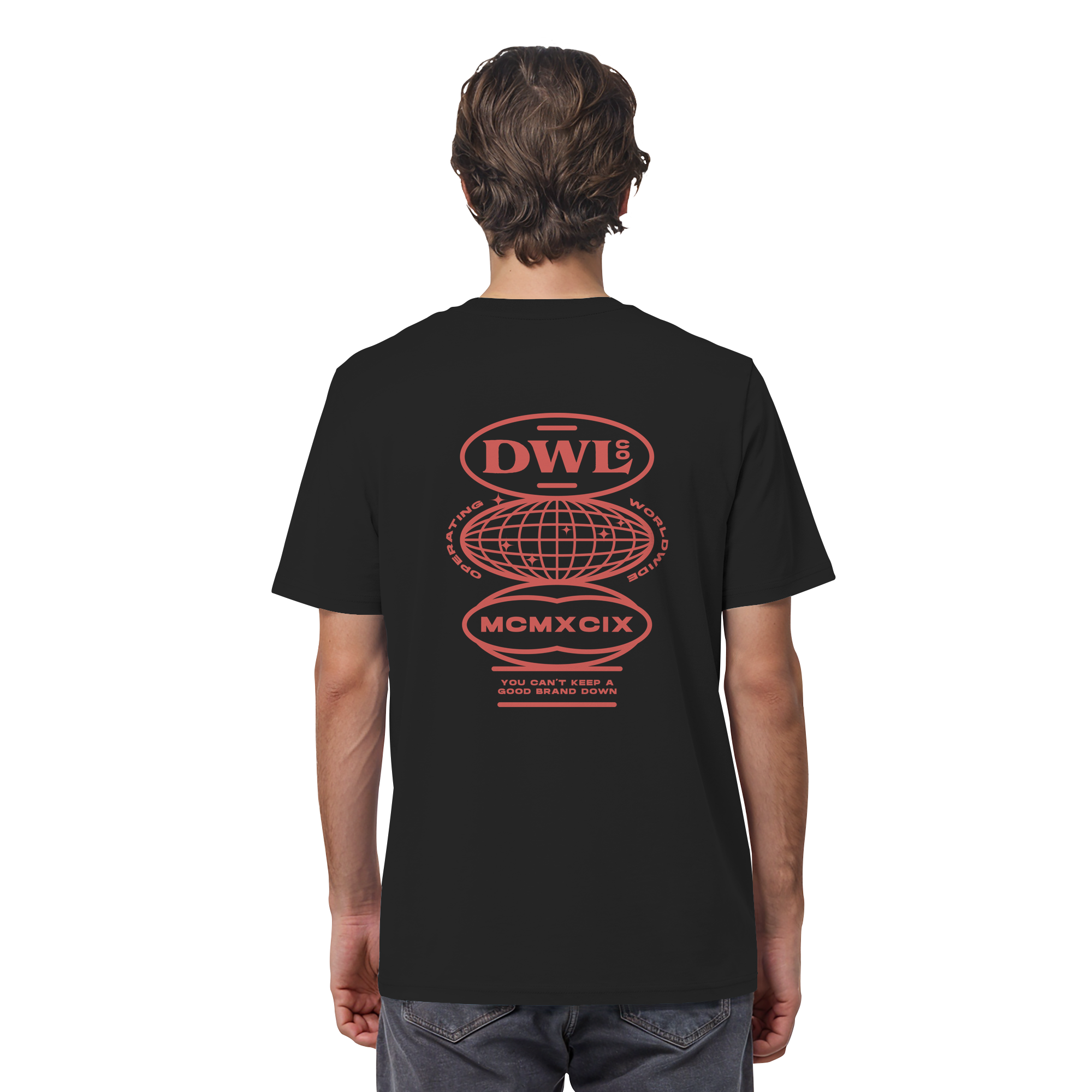 dwl. World (red) - Organic Shirt