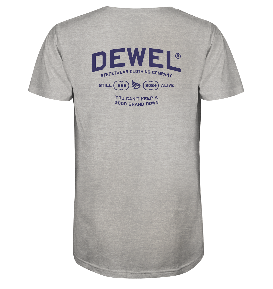 dwl. R-Bow (blu) - Organic Shirt