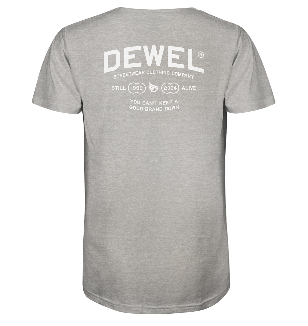 dwl. R-Bow (white) - Organic Shirt