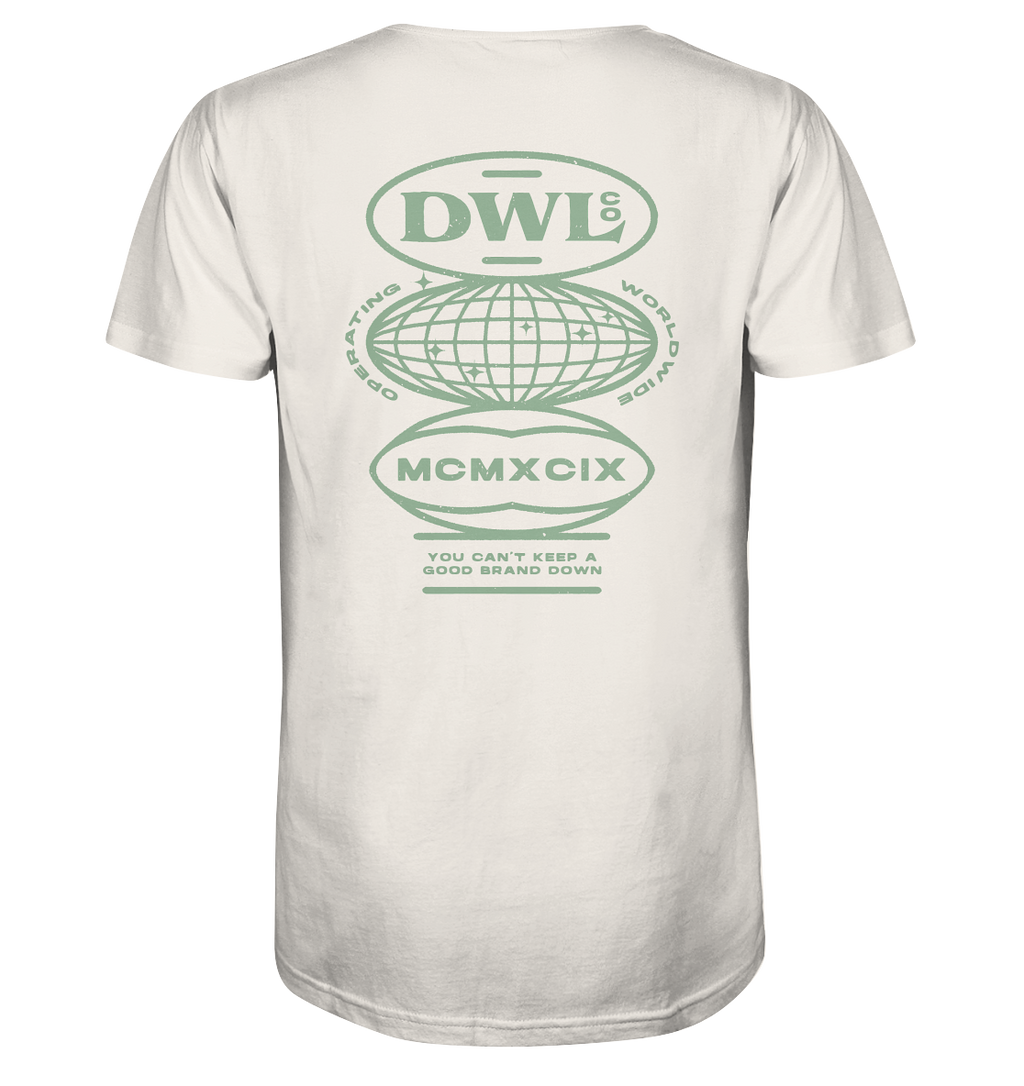 dwl. World (green) - Organic Shirt