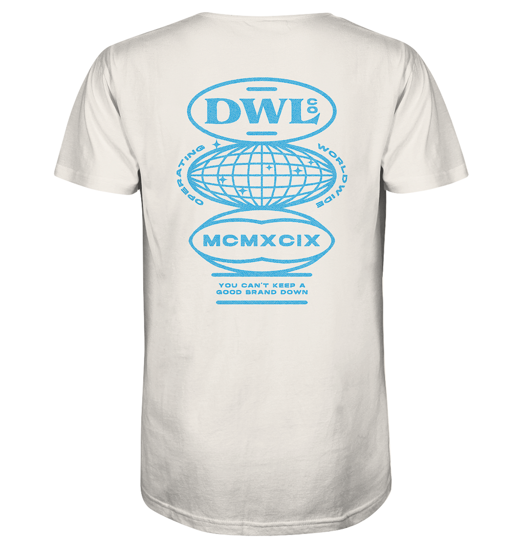 dwl. World (blue) - Organic Shirt