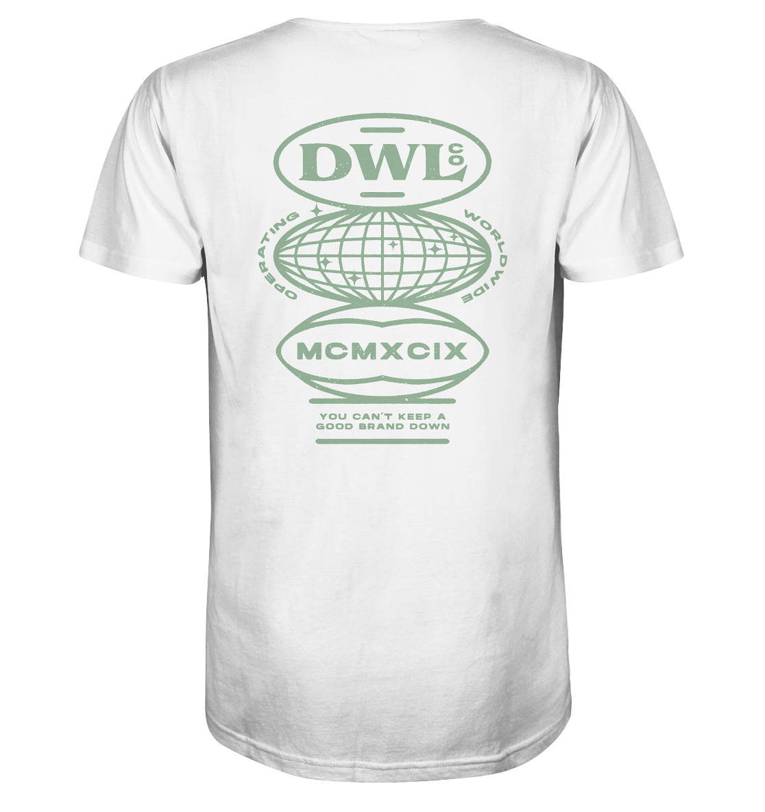 dwl. World (green) - Organic Shirt