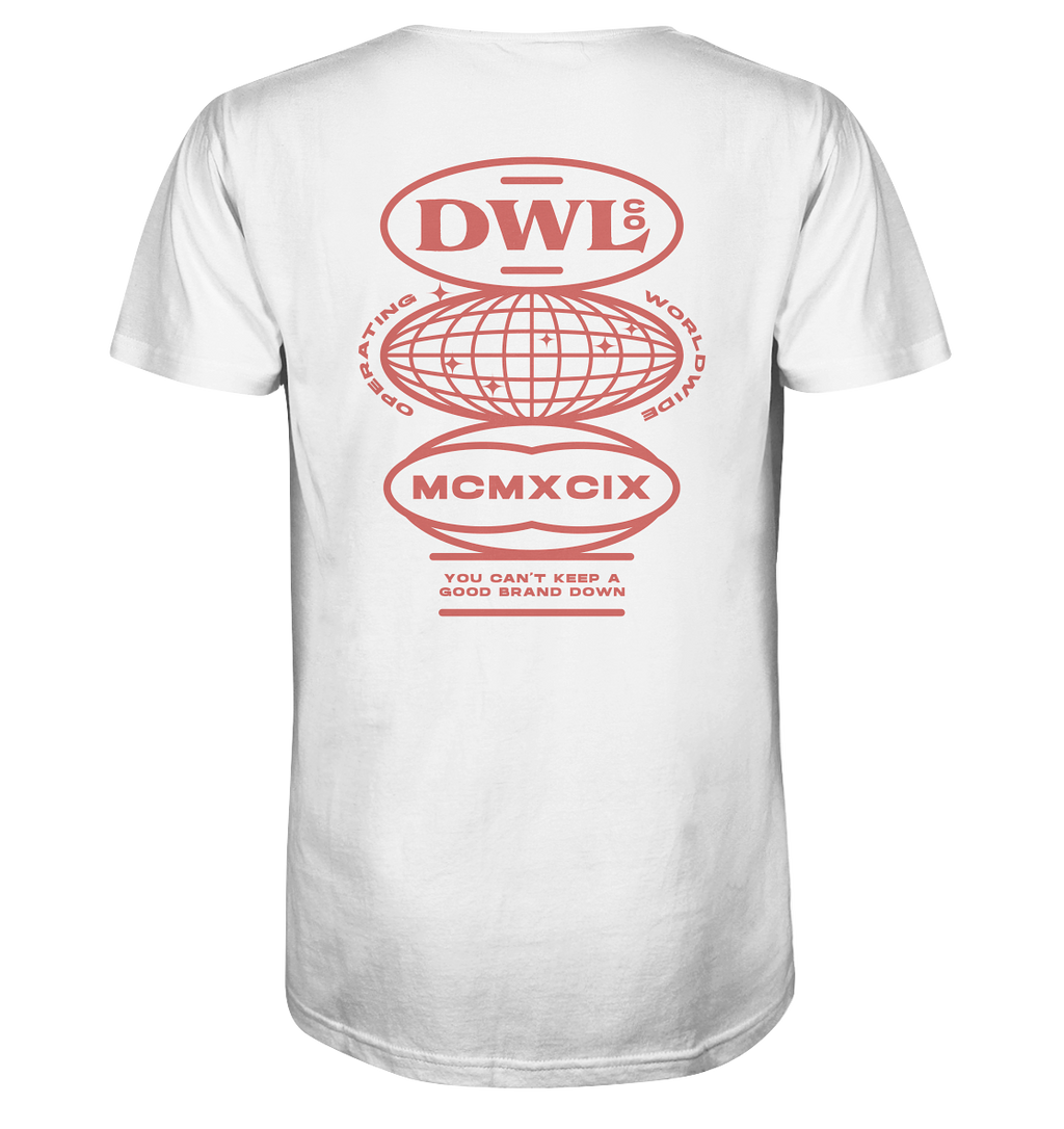 dwl. World (red) - Organic Shirt