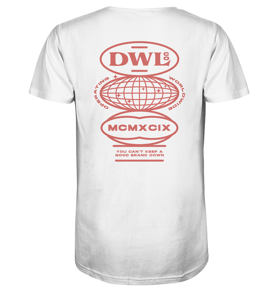 dwl. World (red) - Organic Shirt