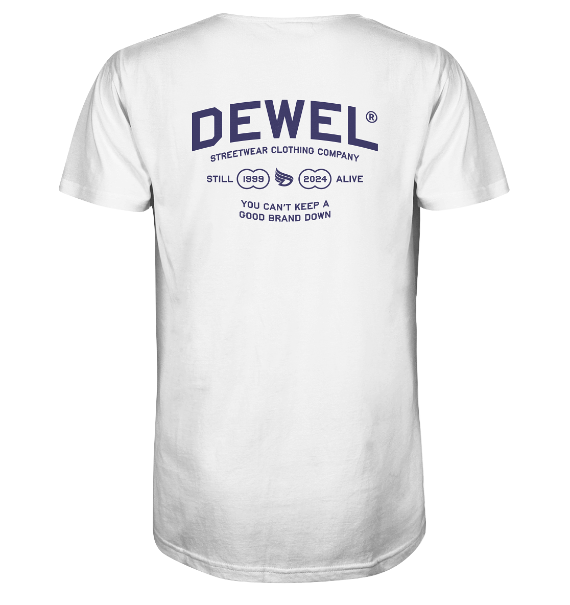 dwl. R-Bow (blu) - Organic Shirt