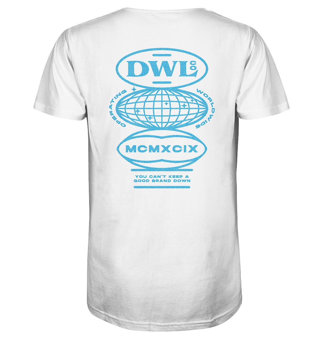 dwl. World (blue) - Organic Shirt