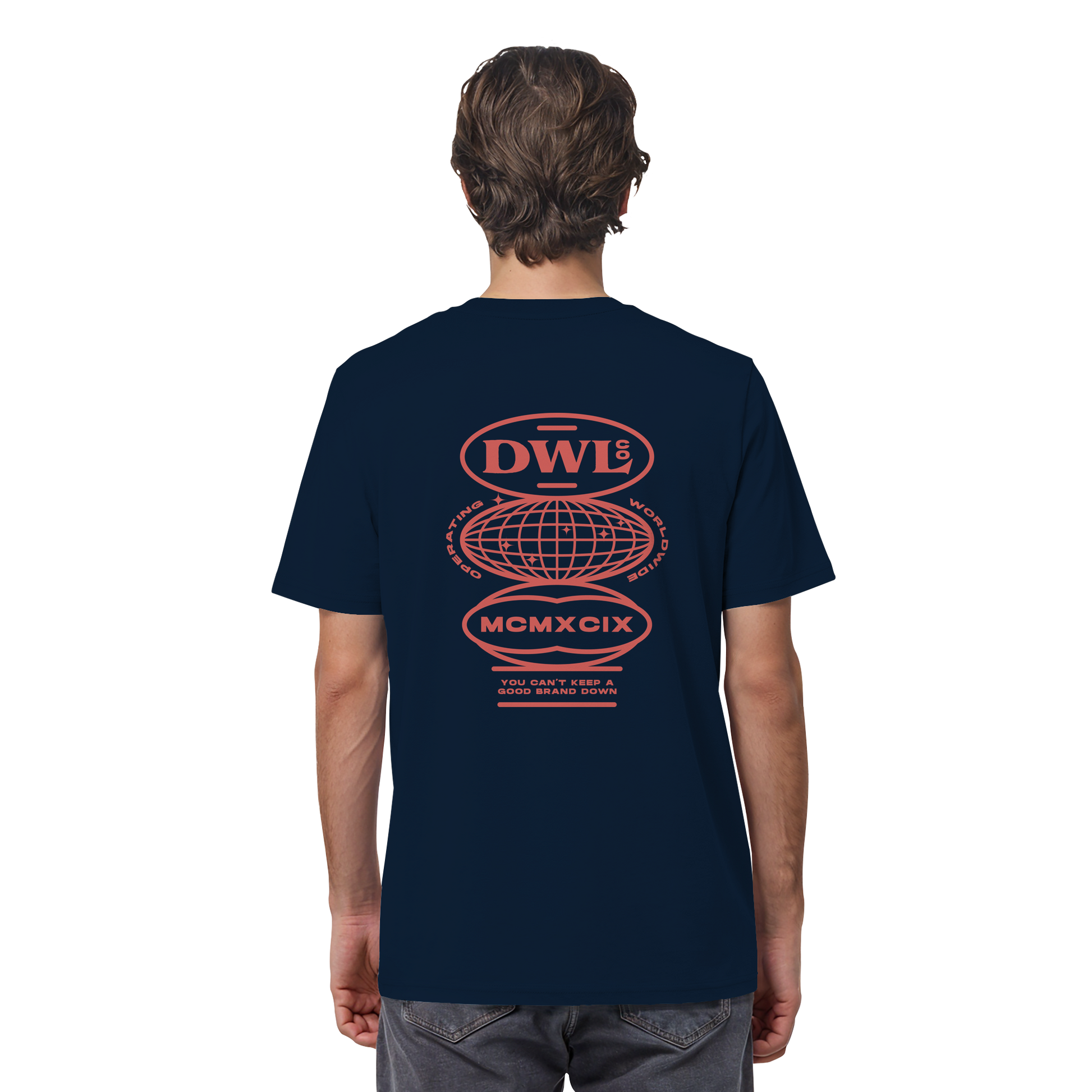 dwl. World (red) - Organic Shirt
