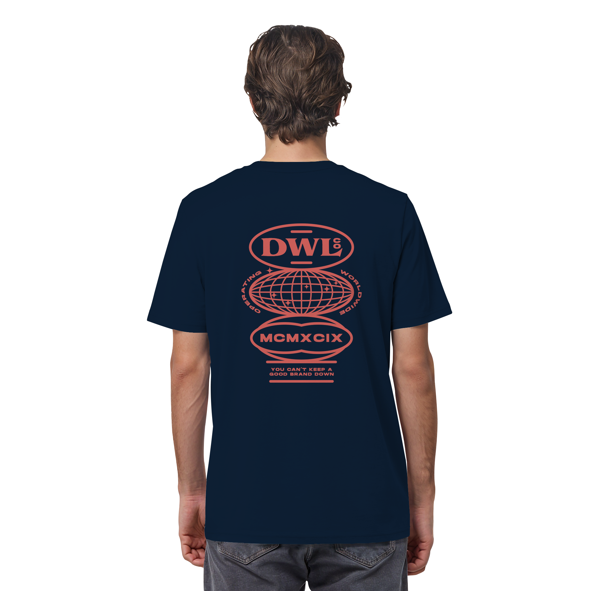 dwl. World (red) - Organic Shirt