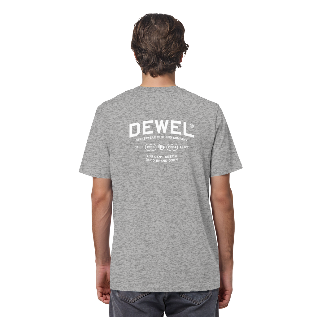 dwl. R-Bow (white) - Organic Shirt