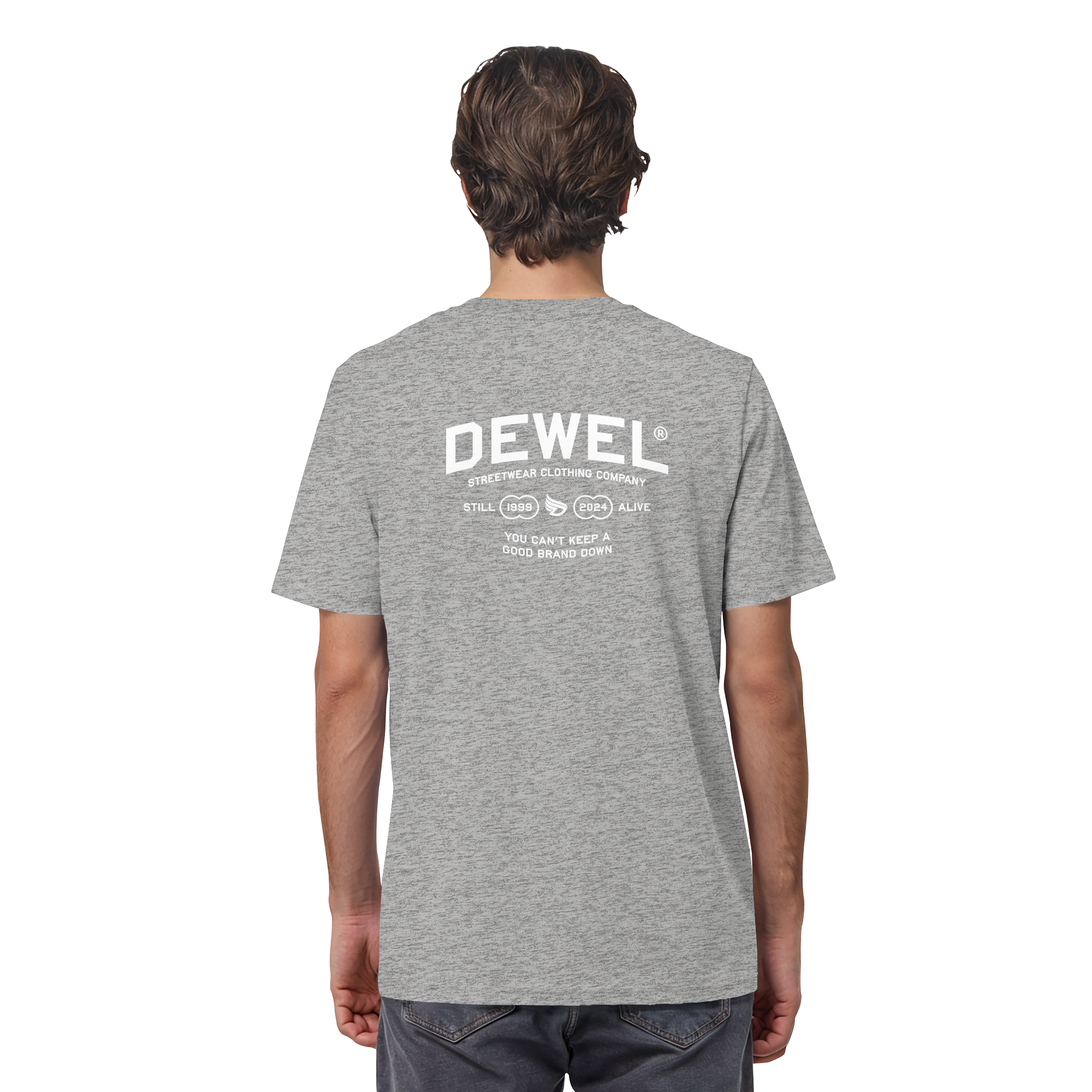 dwl. R-Bow (white) - Organic Shirt