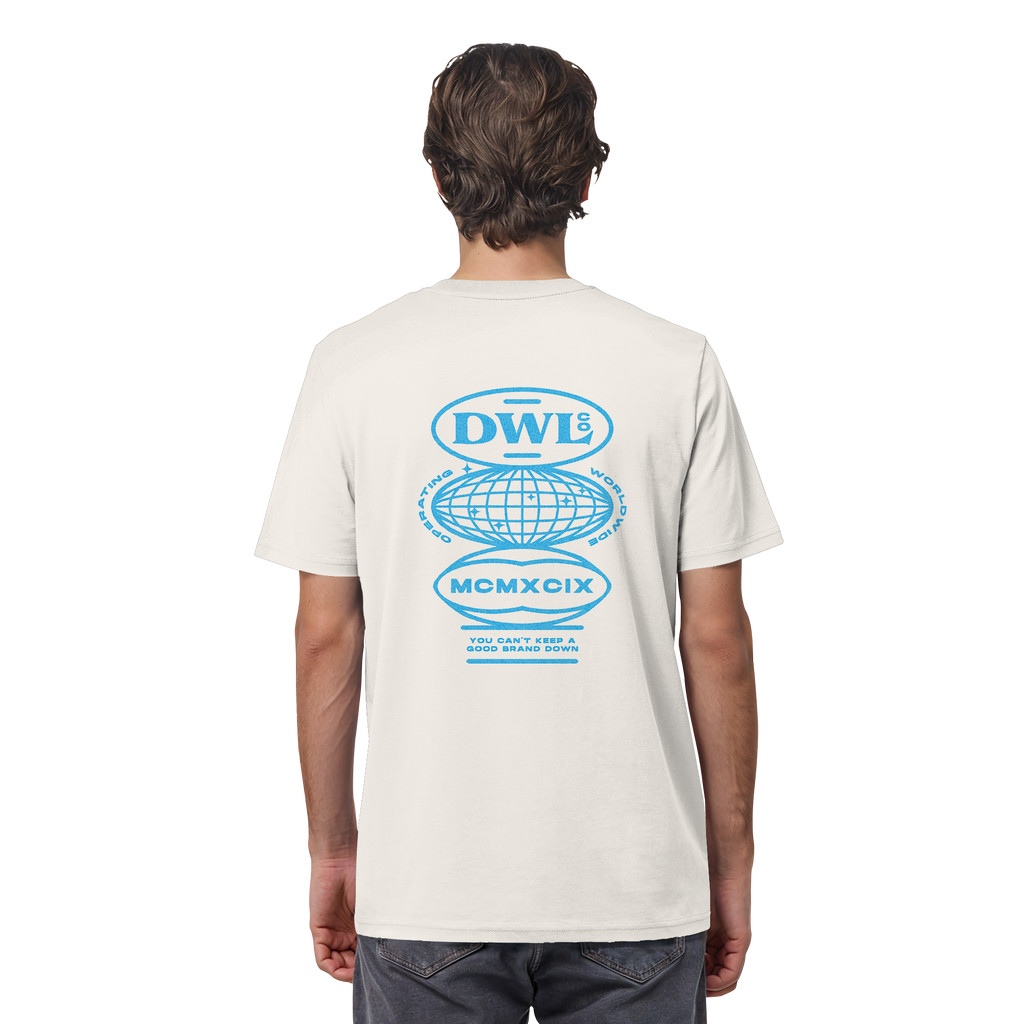 dwl. World (blue) - Organic Shirt