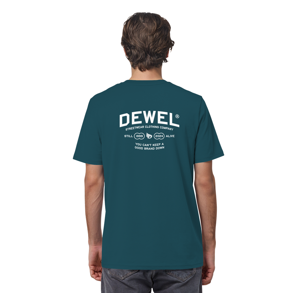 dwl. R-Bow (white) - Organic Shirt