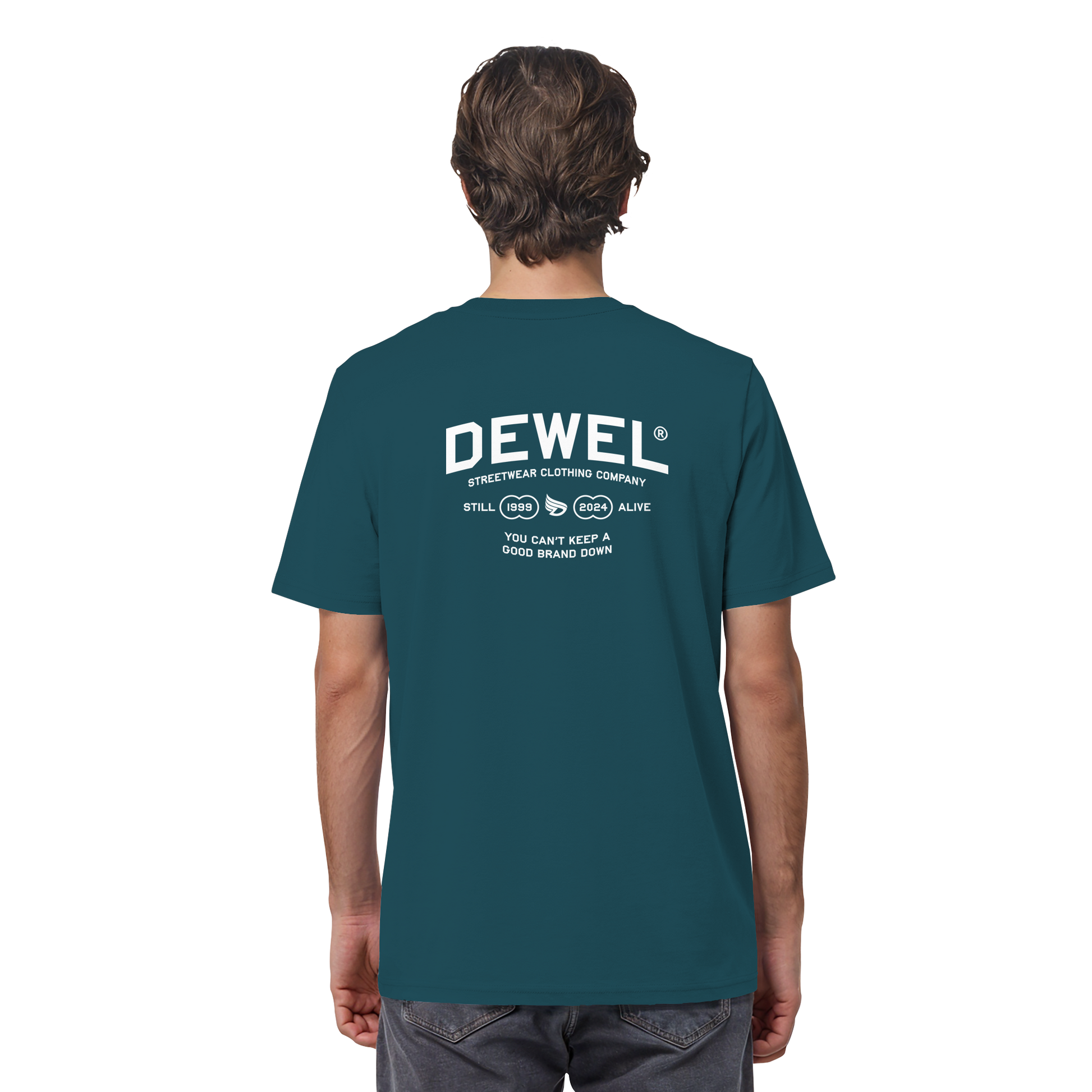 dwl. R-Bow (white) - Organic Shirt