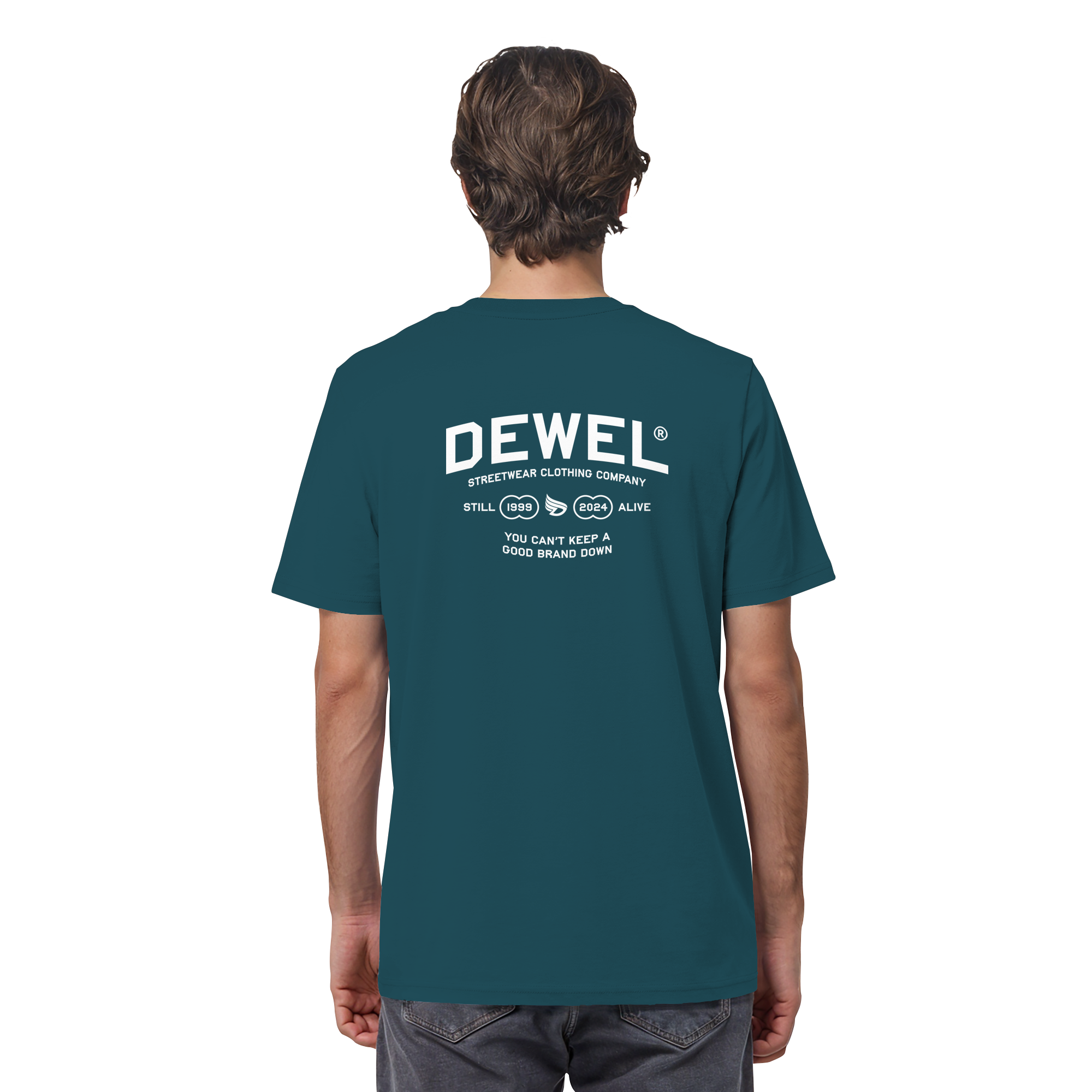 dwl. R-Bow (white) - Organic Shirt