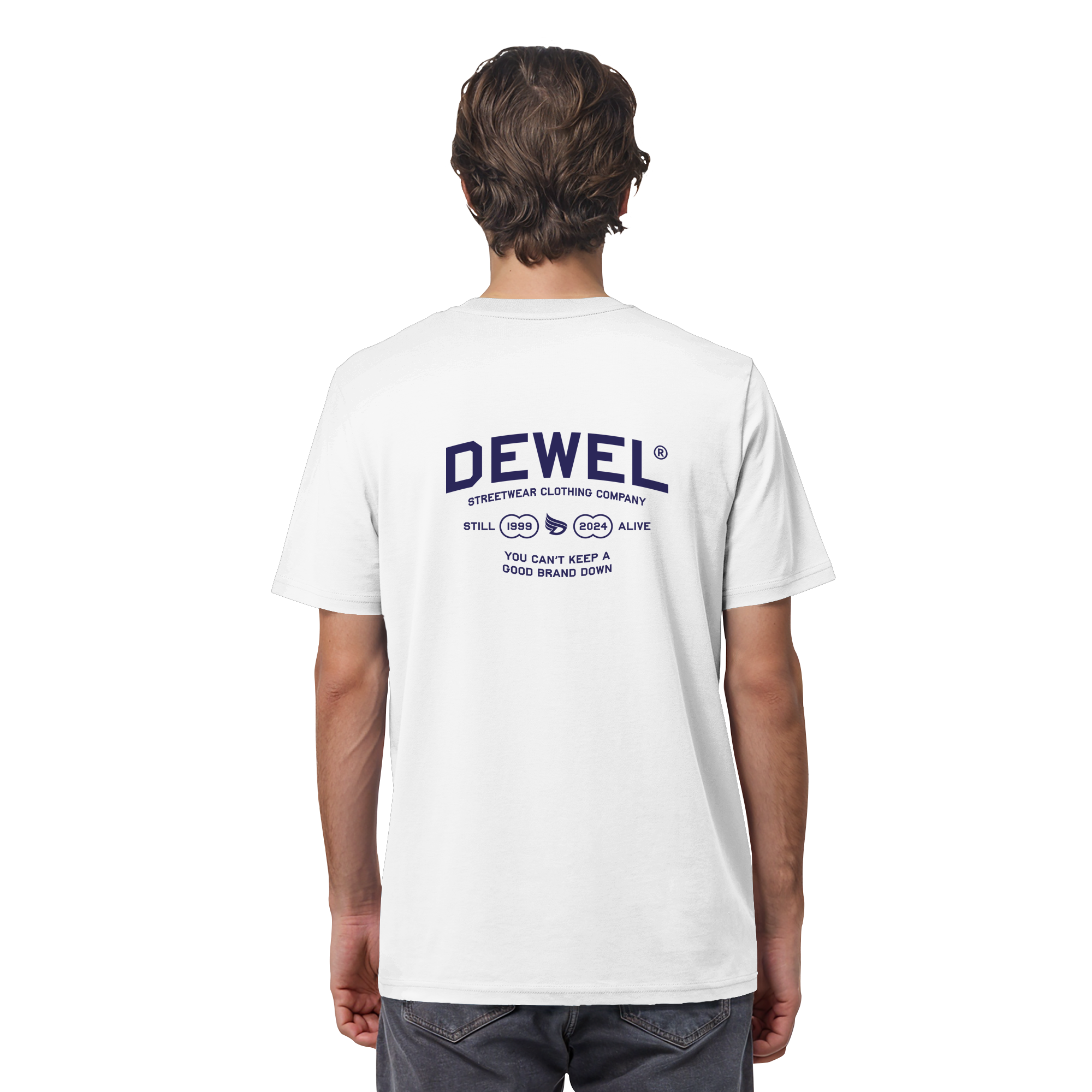 dwl. R-Bow (blu) - Organic Shirt