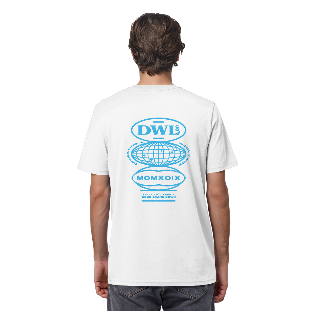 dwl. World (blue) - Organic Shirt