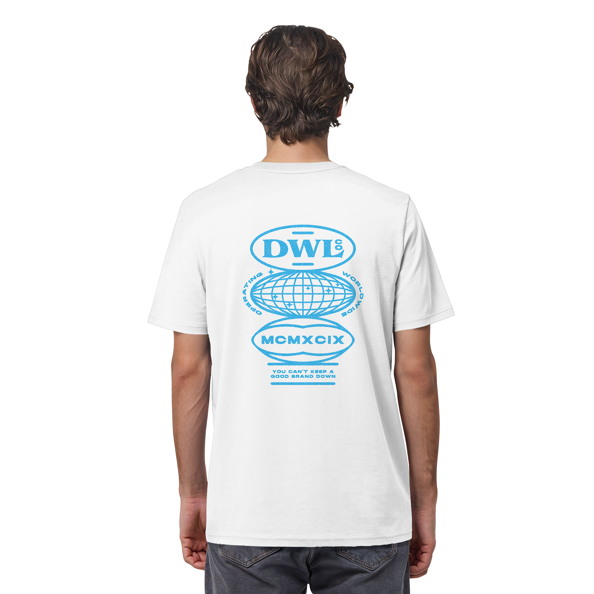 dwl. World (blue) - Organic Shirt
