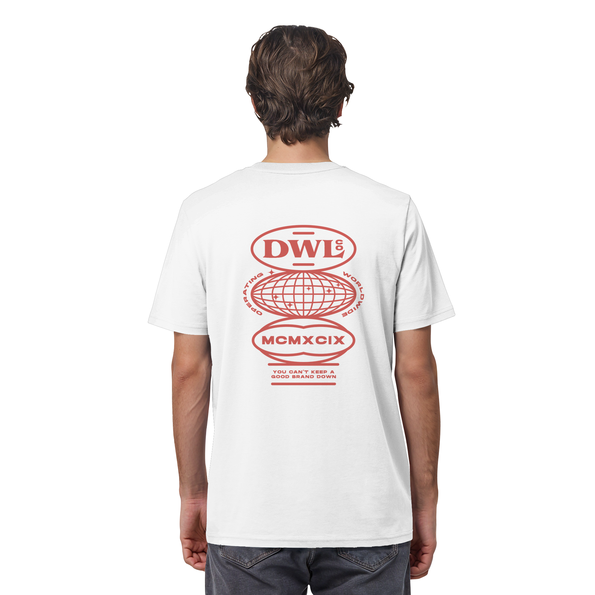 dwl. World (red) - Organic Shirt