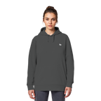 dwl. Stick-Logo classic (wh) - Organic Basic Hoodie
