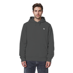 dwl. Stick-Logo classic (wh) - Organic Basic Hoodie