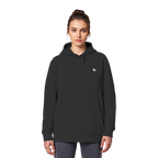dwl. Stick-Logo classic (wh) - Organic Basic Hoodie