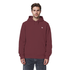 dwl. Stick-Logo classic (wh) - Organic Basic Hoodie